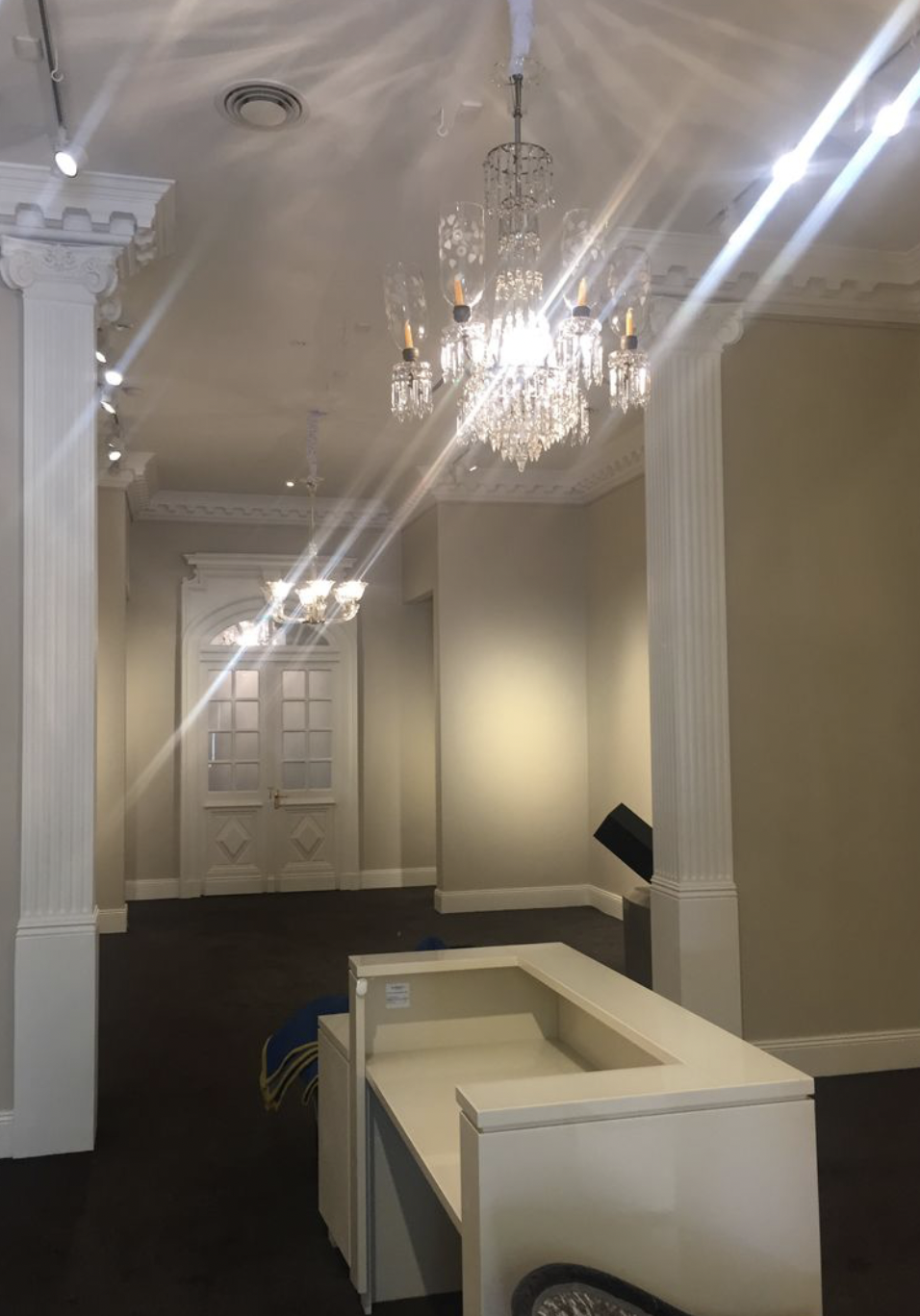 Beautifully restored heritage interior after rising damp treatment